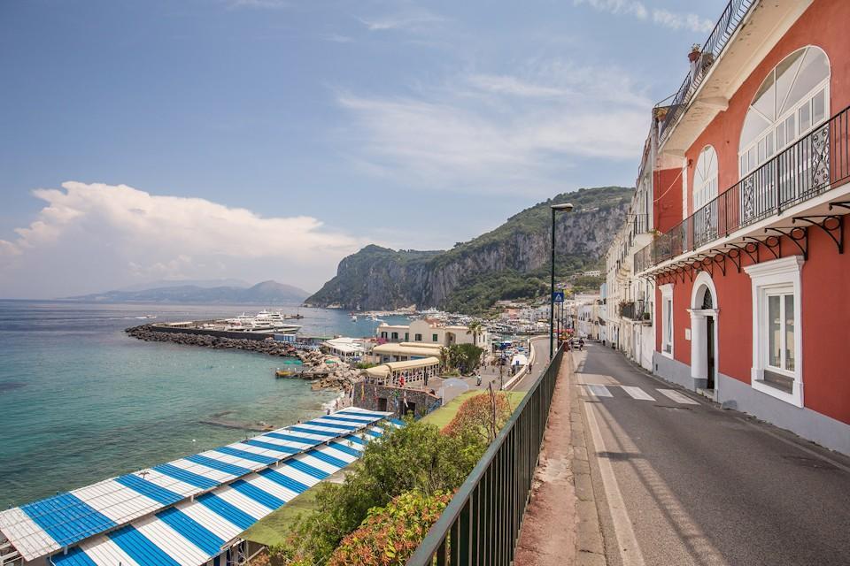 Hotel Belvedere E Tre Re Капри Екстериор снимка